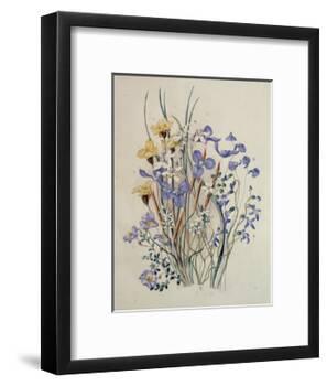 Spring Flowers, 19th Century-Caroline Louisa Meredith-Framed Giclee Print