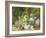 Spring Flowers and a Bird's Nest on a Mossy Bank-George Clare-Framed Giclee Print