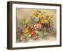 Spring Flowers and Poole Pottery-Albert Williams-Framed Giclee Print