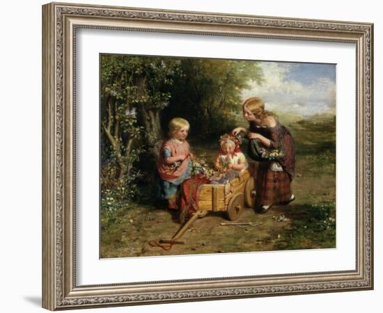 Spring Flowers, c.1851-George Smith-Framed Giclee Print