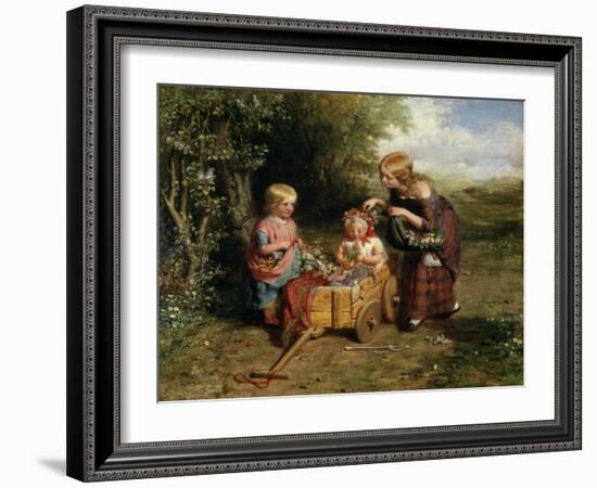 Spring Flowers, c.1851-George Smith-Framed Giclee Print