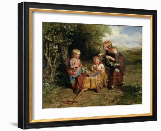 Spring Flowers, c.1851-George Smith-Framed Giclee Print