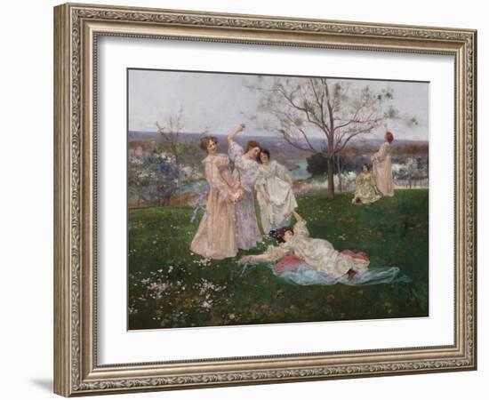 Spring Flowers, c.1897-Albert-Emile Artigue-Framed Giclee Print