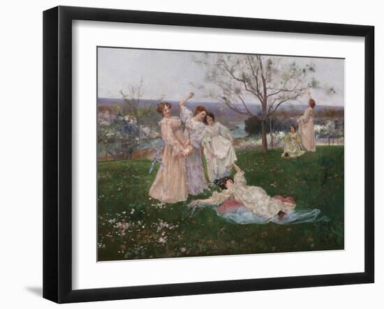 Spring Flowers, c.1897-Albert-Emile Artigue-Framed Giclee Print