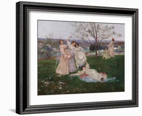 Spring Flowers, c.1897-Albert-Emile Artigue-Framed Giclee Print