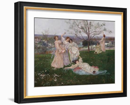 Spring Flowers, c.1897-Albert-Emile Artigue-Framed Giclee Print