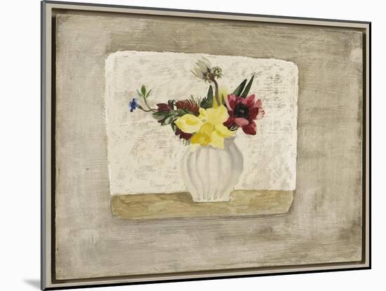 Spring Flowers in a White Jar, c.1928-Christopher Wood-Mounted Giclee Print