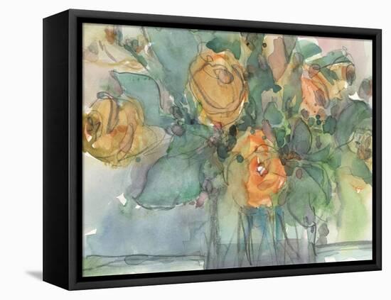 Spring Flowers in Bloom I-Samuel Dixon-Framed Stretched Canvas