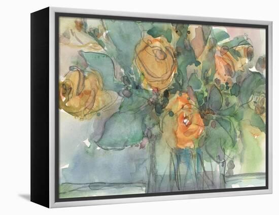 Spring Flowers in Bloom I-Samuel Dixon-Framed Stretched Canvas