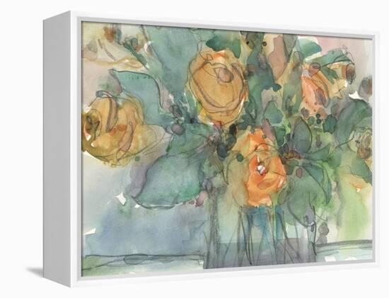 Spring Flowers in Bloom I-Samuel Dixon-Framed Stretched Canvas