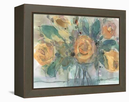 Spring Flowers in Bloom II-Samuel Dixon-Framed Stretched Canvas