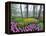 Spring Flowers in Flower Garden-Jim Zuckerman-Framed Premier Image Canvas