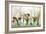 Spring Flowers in Glass Bottles II-Cora Niele-Framed Giclee Print