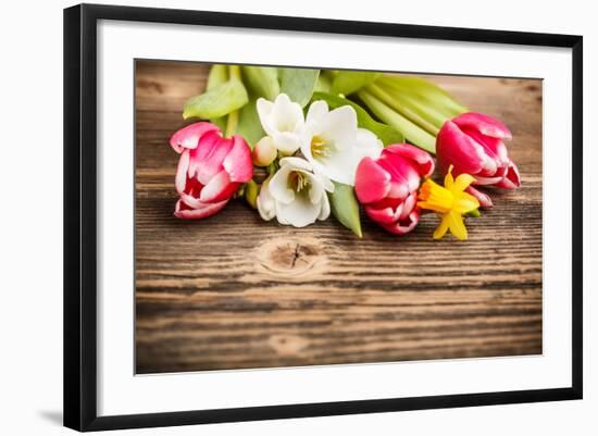 Spring Flowers-grafvision-Framed Photographic Print