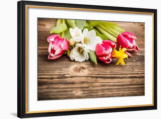 Spring Flowers-grafvision-Framed Photographic Print