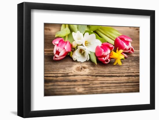 Spring Flowers-grafvision-Framed Photographic Print