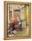 Spring Flowers-Norman Rockwell-Framed Premier Image Canvas