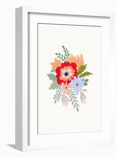 Spring Flowers-Annie Bailey Art-Framed Art Print