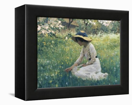 Spring Flowers-Arthur Hacker-Framed Premier Image Canvas