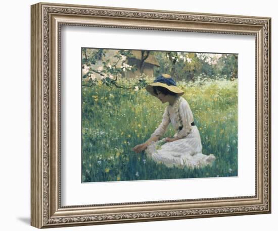 Spring Flowers-Arthur Hacker-Framed Giclee Print