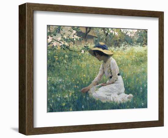 Spring Flowers-Arthur Hacker-Framed Giclee Print