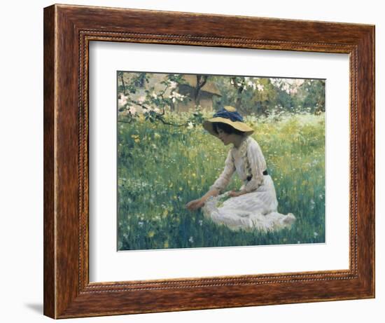 Spring Flowers-Arthur Hacker-Framed Giclee Print