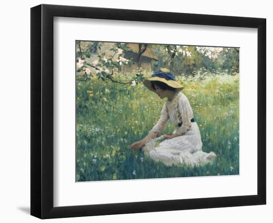 Spring Flowers-Arthur Hacker-Framed Giclee Print