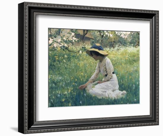 Spring Flowers-Arthur Hacker-Framed Giclee Print