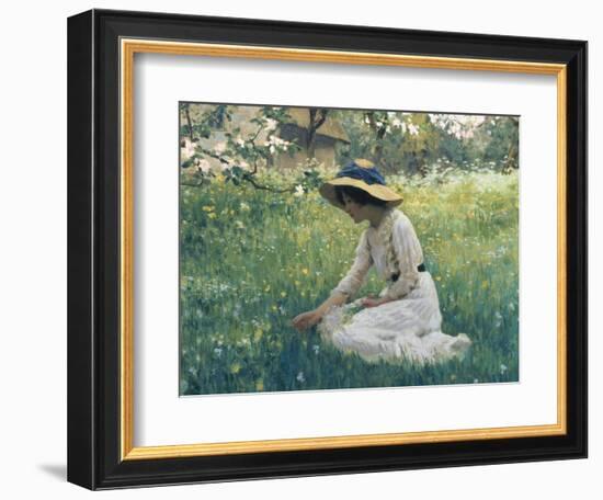 Spring Flowers-Arthur Hacker-Framed Giclee Print