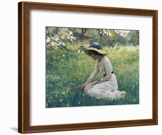Spring Flowers-Arthur Hacker-Framed Giclee Print