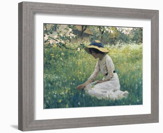 Spring Flowers-Arthur Hacker-Framed Giclee Print