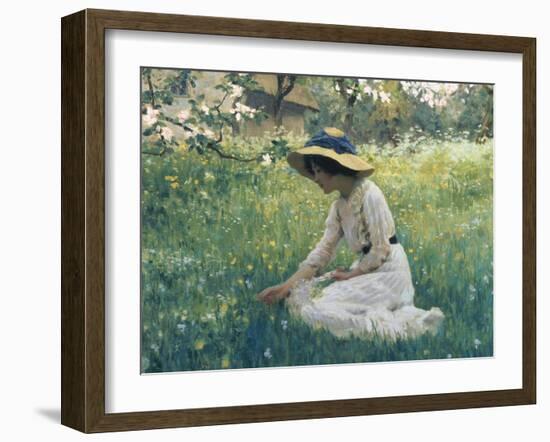 Spring Flowers-Arthur Hacker-Framed Giclee Print