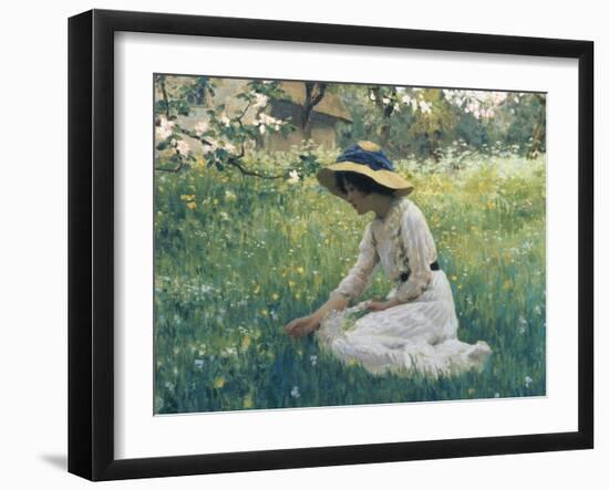 Spring Flowers-Arthur Hacker-Framed Giclee Print