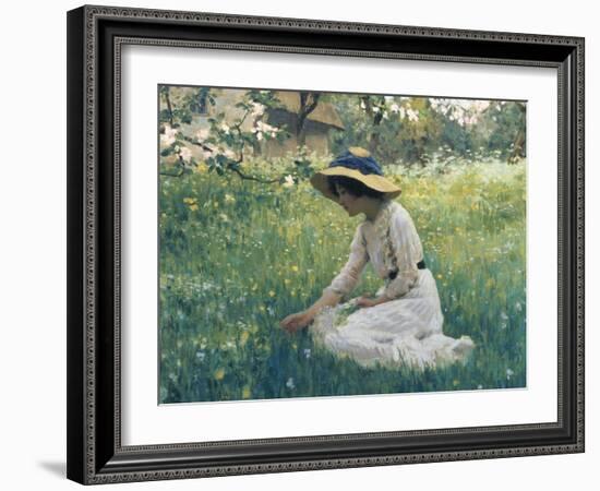 Spring Flowers-Arthur Hacker-Framed Giclee Print