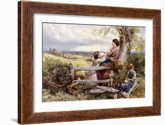 Spring Flowers-Myles Birket Foster-Framed Giclee Print