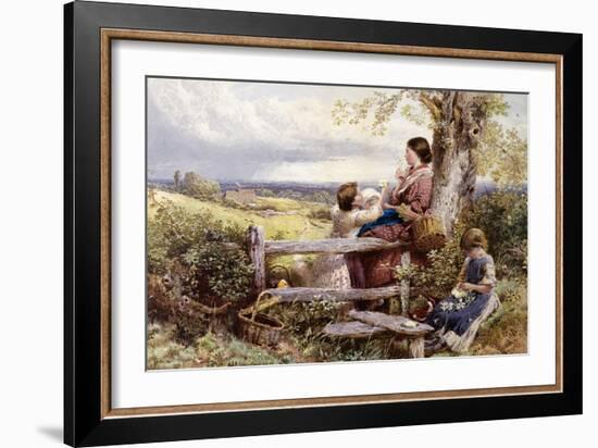 Spring Flowers-Myles Birket Foster-Framed Giclee Print