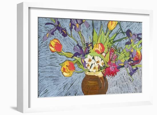 Spring Flowers-Frances Treanor-Framed Giclee Print