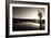 Spring Fly Fishing At Dusk Outside Of Fairplay Colorado-Liam Doran-Framed Photographic Print