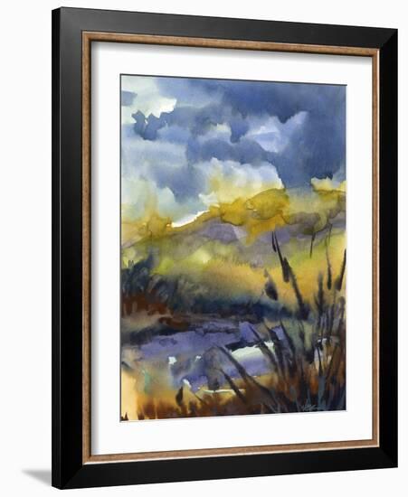 Spring Foothills-null-Framed Giclee Print