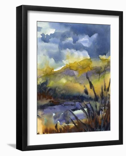 Spring Foothills-null-Framed Giclee Print