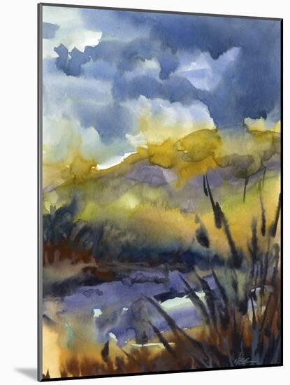 Spring Foothills-null-Mounted Giclee Print