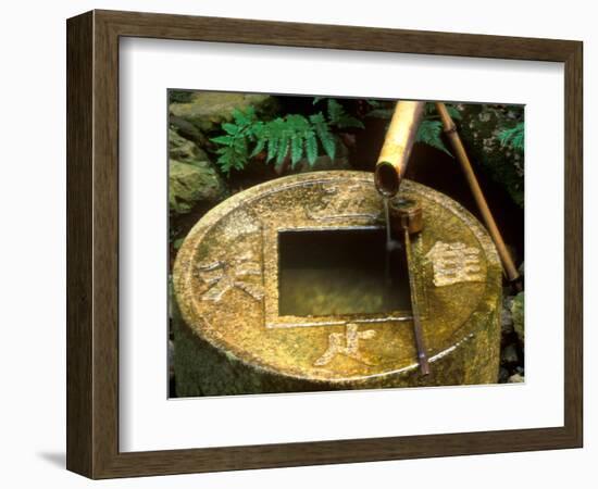 Spring for Tea Cermony, Ryoanji, Kyoto, Japan-Rob Tilley-Framed Photographic Print