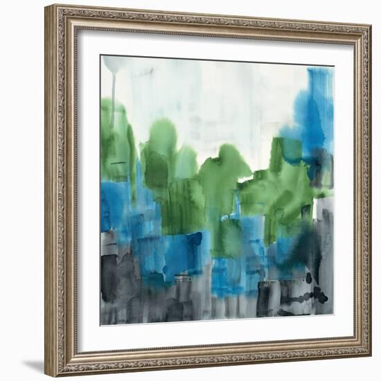 Spring Forest 2-Square-Tina Epps-Framed Art Print