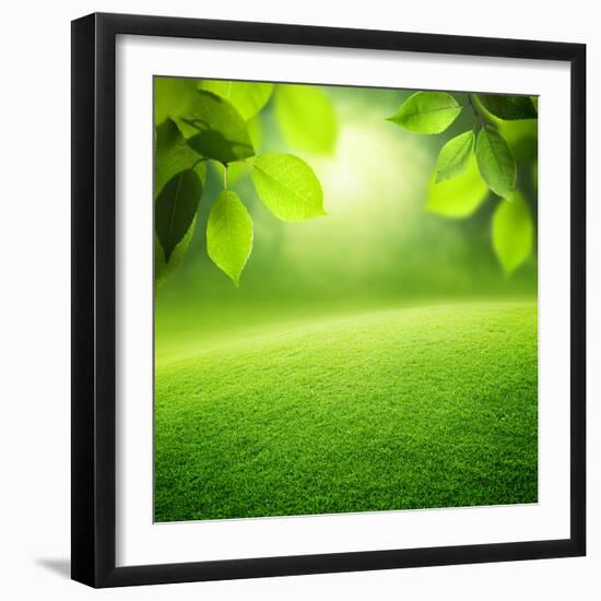 Spring Forest Background-Iakov Kalinin-Framed Photographic Print