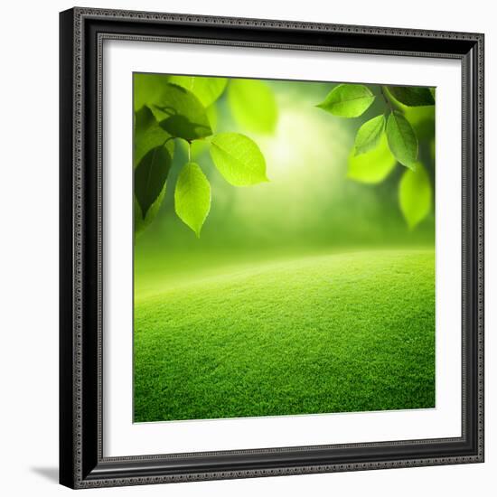 Spring Forest Background-Iakov Kalinin-Framed Photographic Print