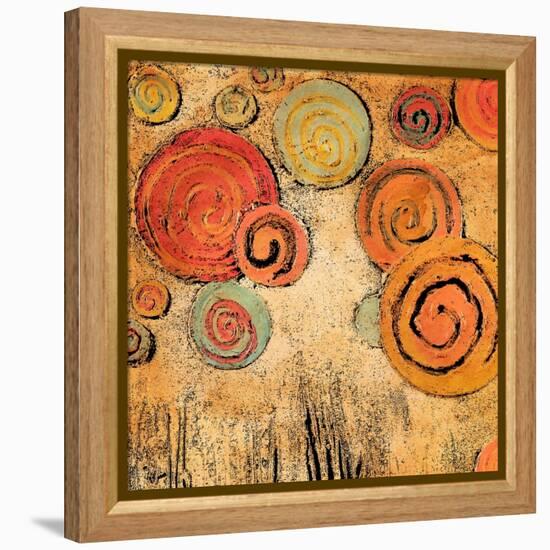 Spring Forward Square I-Gina Ritter-Framed Stretched Canvas