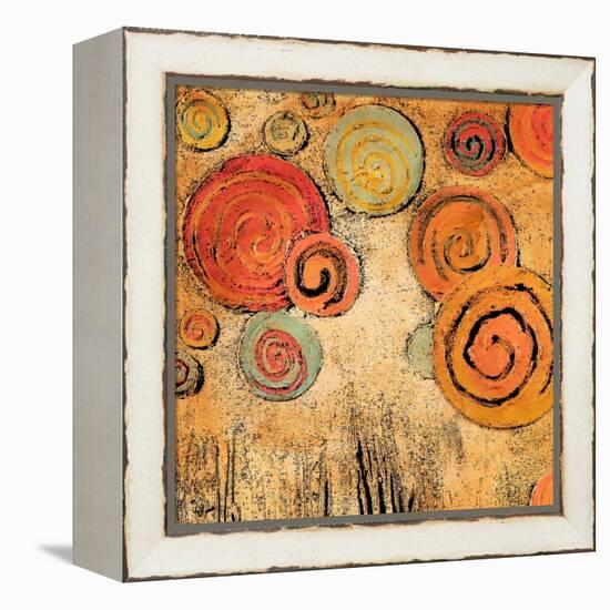 Spring Forward Square I-Gina Ritter-Framed Stretched Canvas