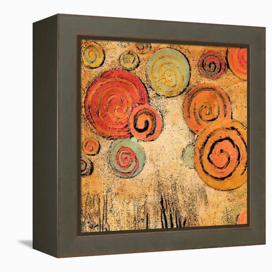 Spring Forward Square I-Gina Ritter-Framed Stretched Canvas