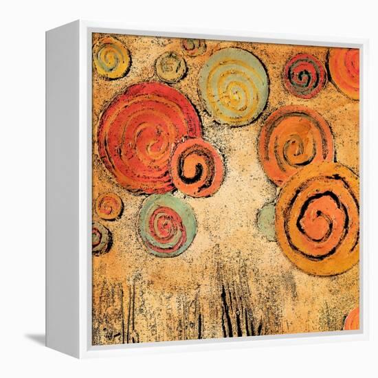 Spring Forward Square I-Gina Ritter-Framed Stretched Canvas