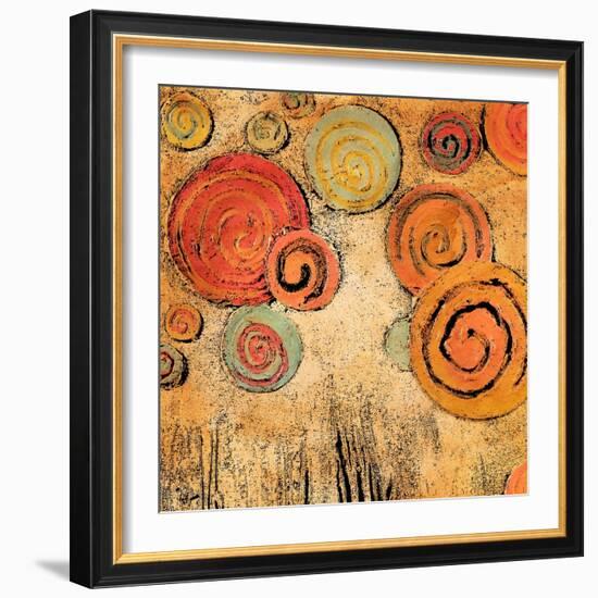 Spring Forward Square I-Gina Ritter-Framed Art Print